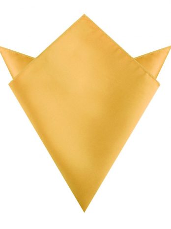 Honey_Gold_Yellow_Satin_Pocket_Square