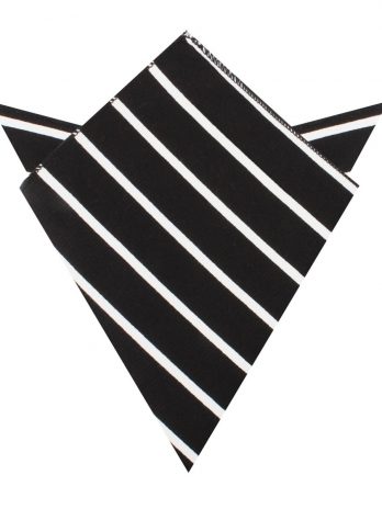 Onyx_Black_Pencil_Striped_Linen_Pocket_Square