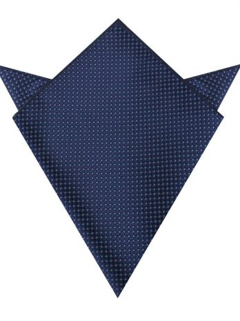 Ray_Kroc_Blue_Pin_Dot_Pocket_Square