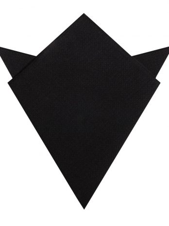 St_Lucia_Black_Linen_Pocket_Square