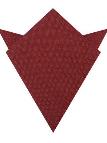 Burnt_Burgundy_Basket_Weave_Linen_Pocket_Square