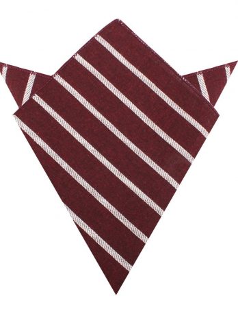 Columbus_Burnt_Burgundy_Stripe_Linen_Pocket_Square