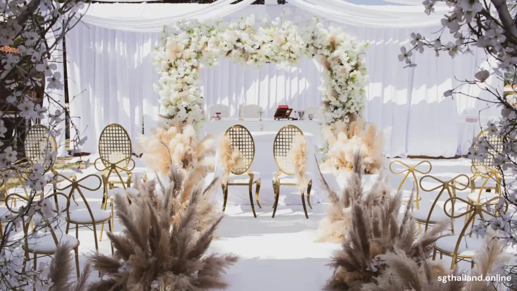 Decoration of a Wedding
